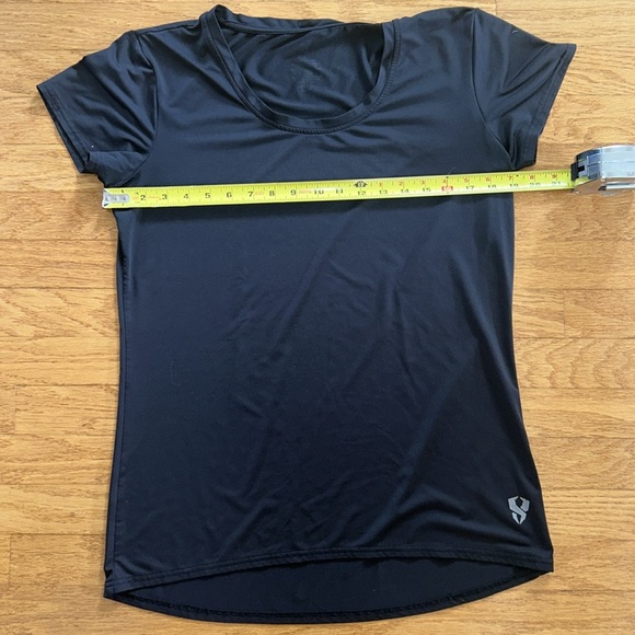 STOIC ACTIVE TECH TEE SHIRT BLACK WOMENS SIZE LARGE - Picture 2 of 6